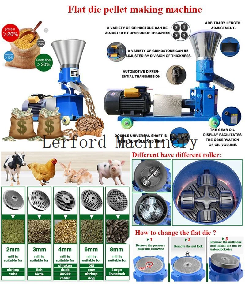 chicken feed making machine