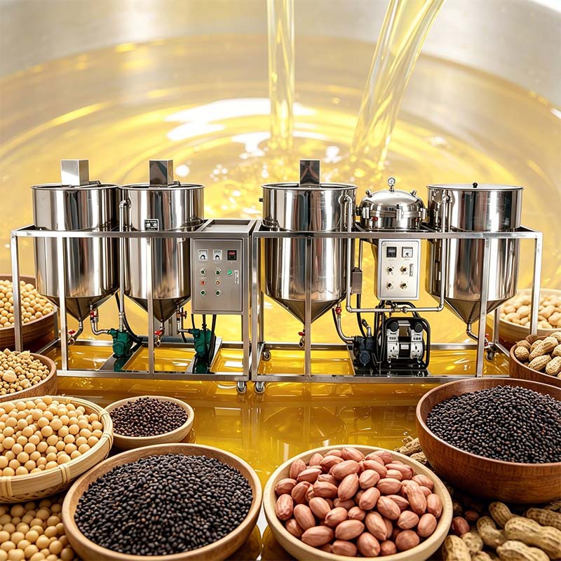 Cooking Oil Refinery Machine