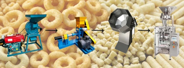 Puff Extruder Machine