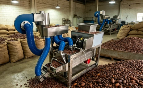 cocoa bean peeling machine cocoa bean peeling machine