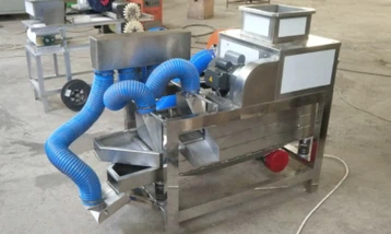 cocoa bean peeling machine cocoa bean peeling machine