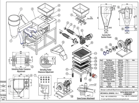 cocoa bean peeling machine cocoa bean peeling machine