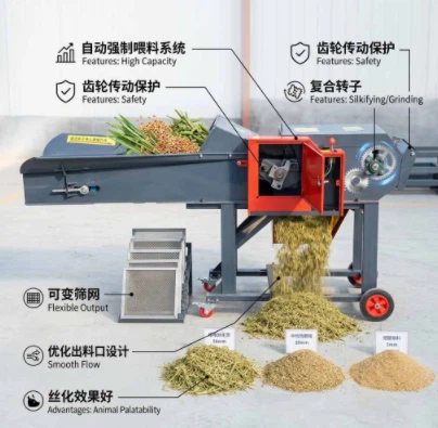 silage chopper machine silage chopper machine