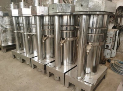 Automatic Stainless Steel Spiral Oil Press Automatic Stainless Steel Spiral Oil Press