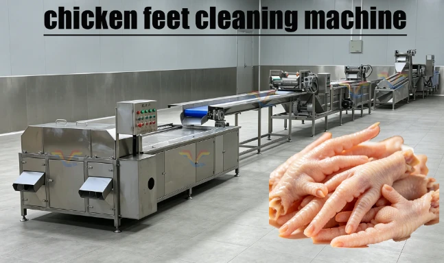 chicken feet cleaning machine