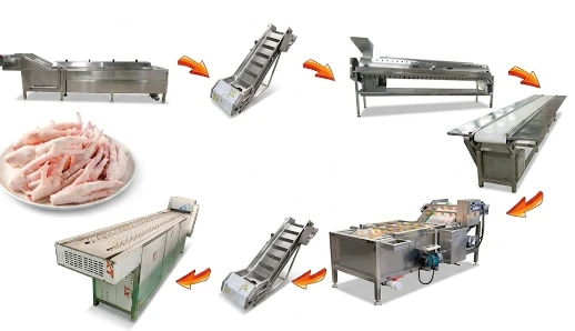 chicken feet cleaning machine chicken feet cleaning machine