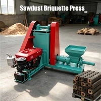 Sawdust Briquette Press